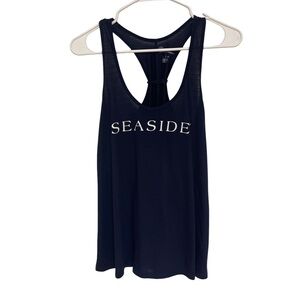 The Seaside Style Champion Tank Top Women’s Small Navy